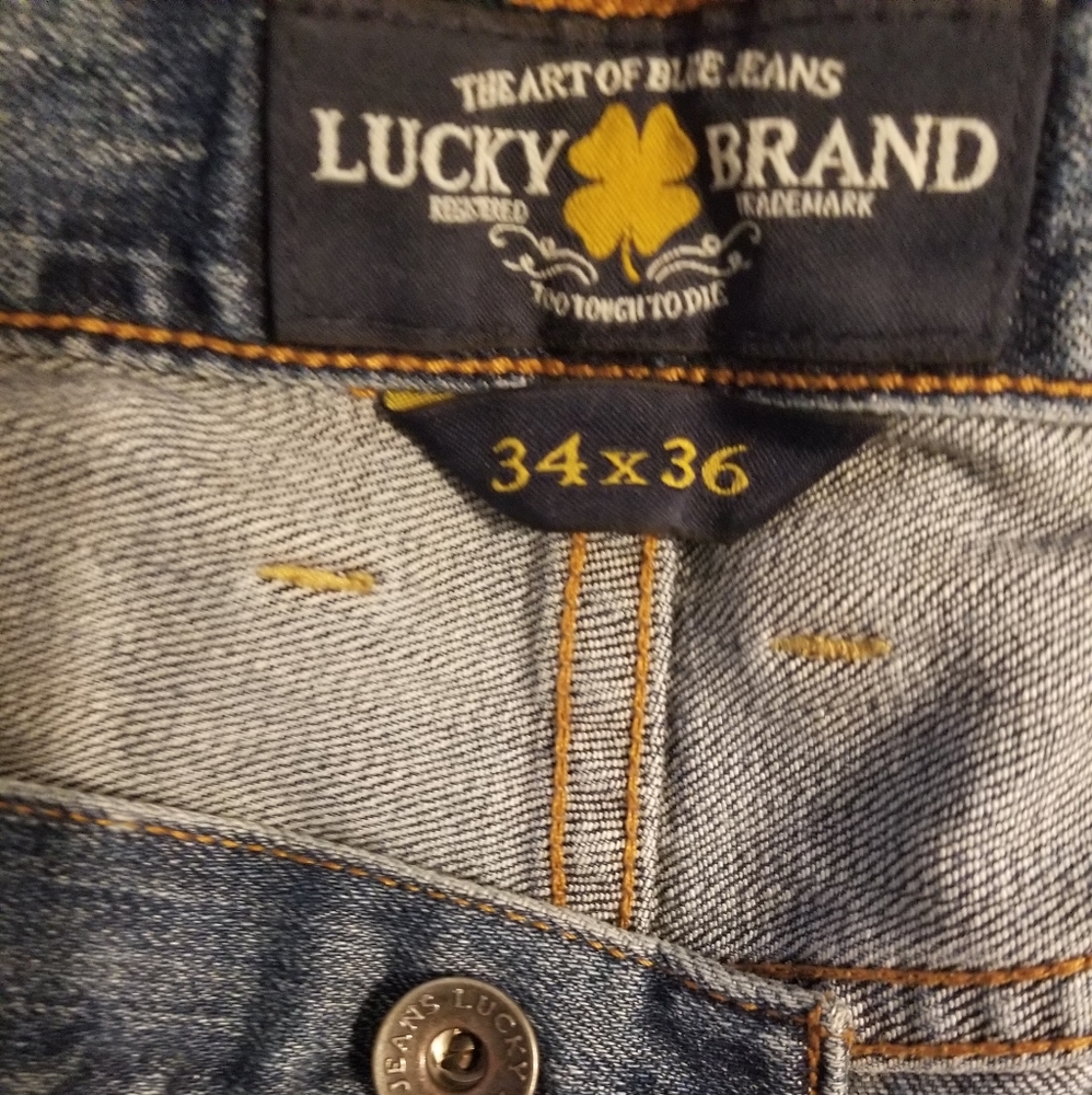 Mens Lucky Jeans